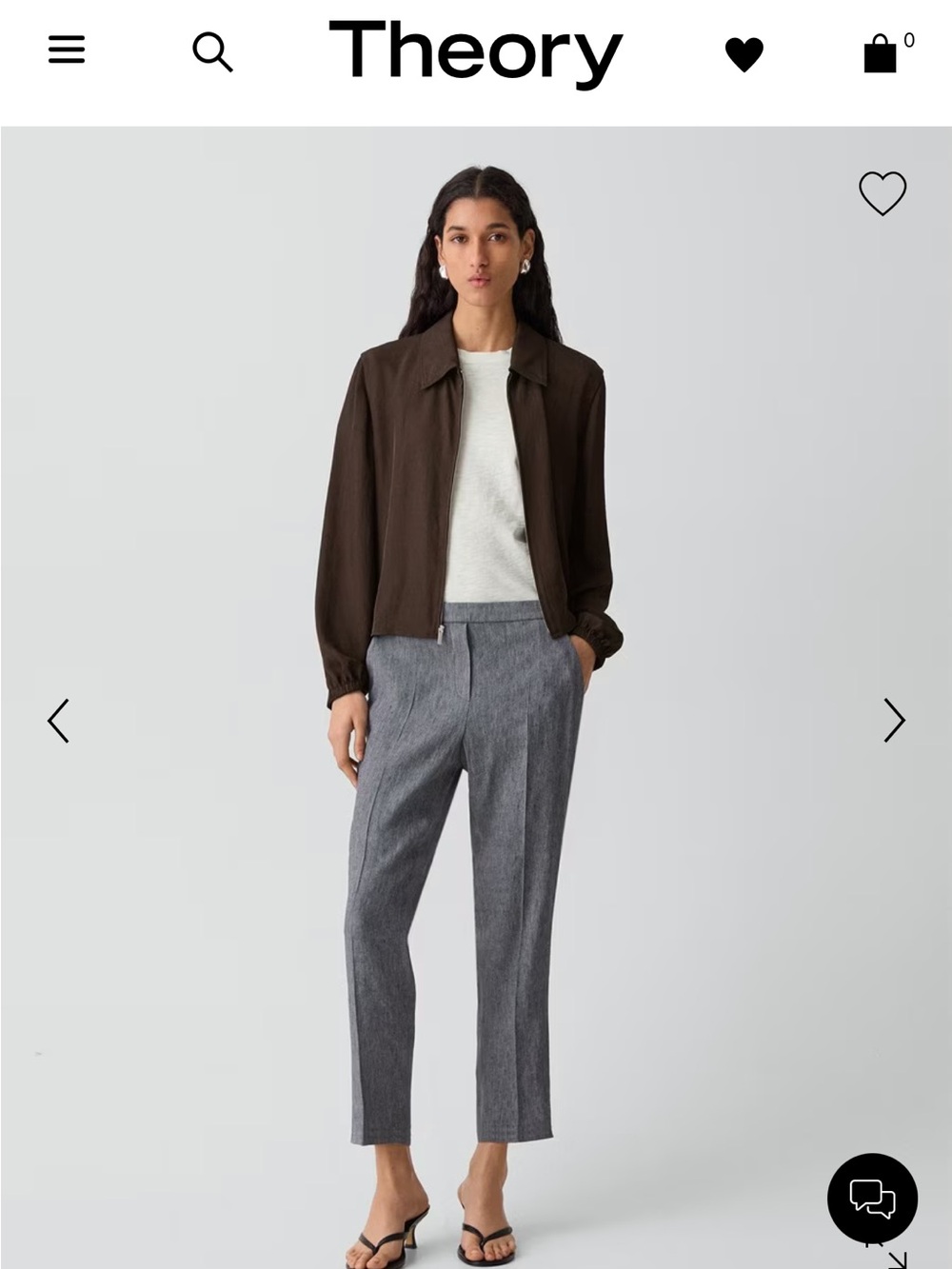Theory Treeca Pull-On Pant